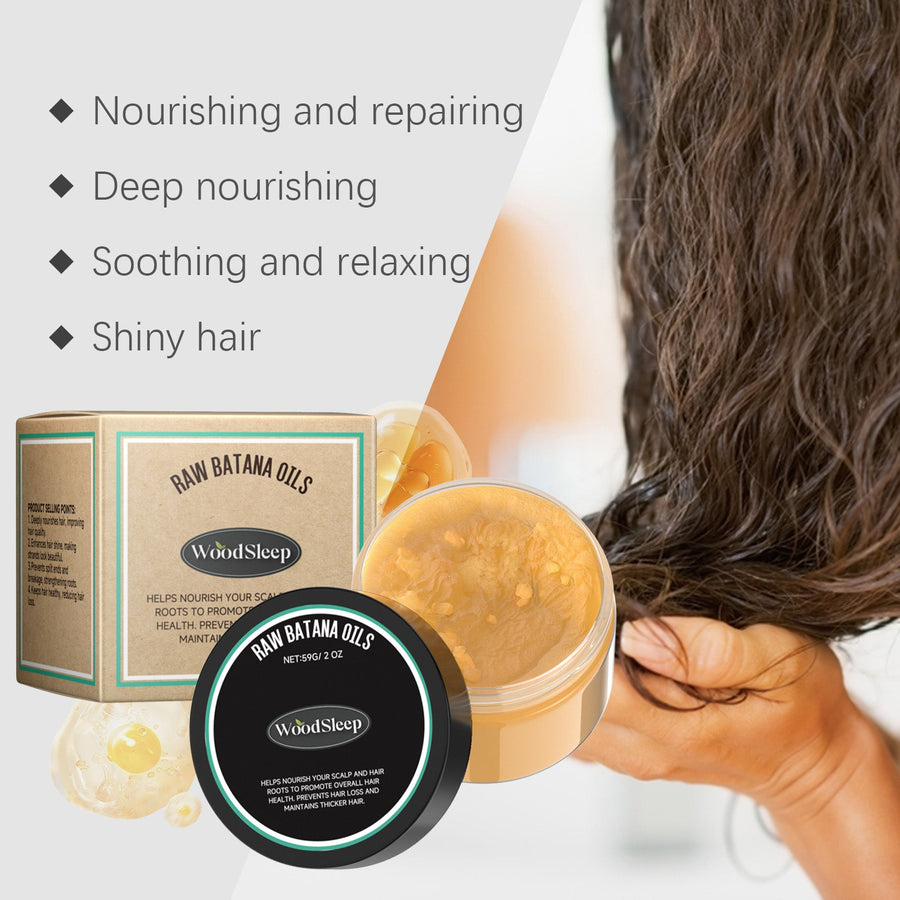 Batana Hair Mask for Dry, Damaged Hair Repair Treatment
