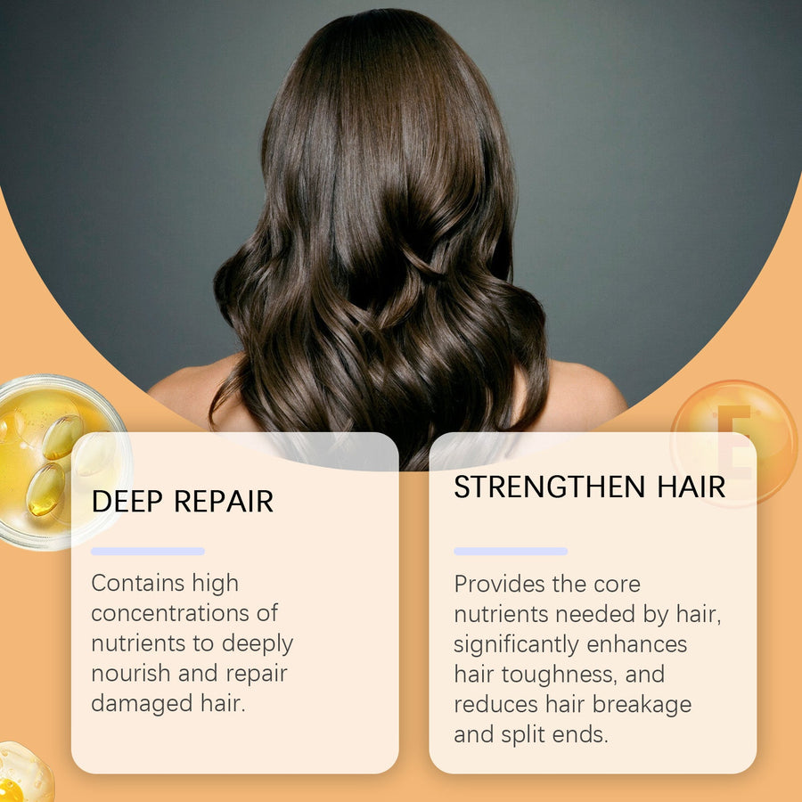 Keratin Hair Mask for Damaged Hair, Strength and Shine