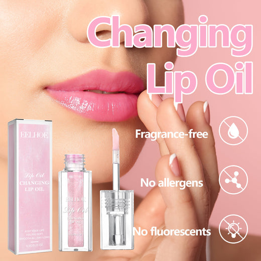 Color Changing Lip Oil for Soft Smooth Lips