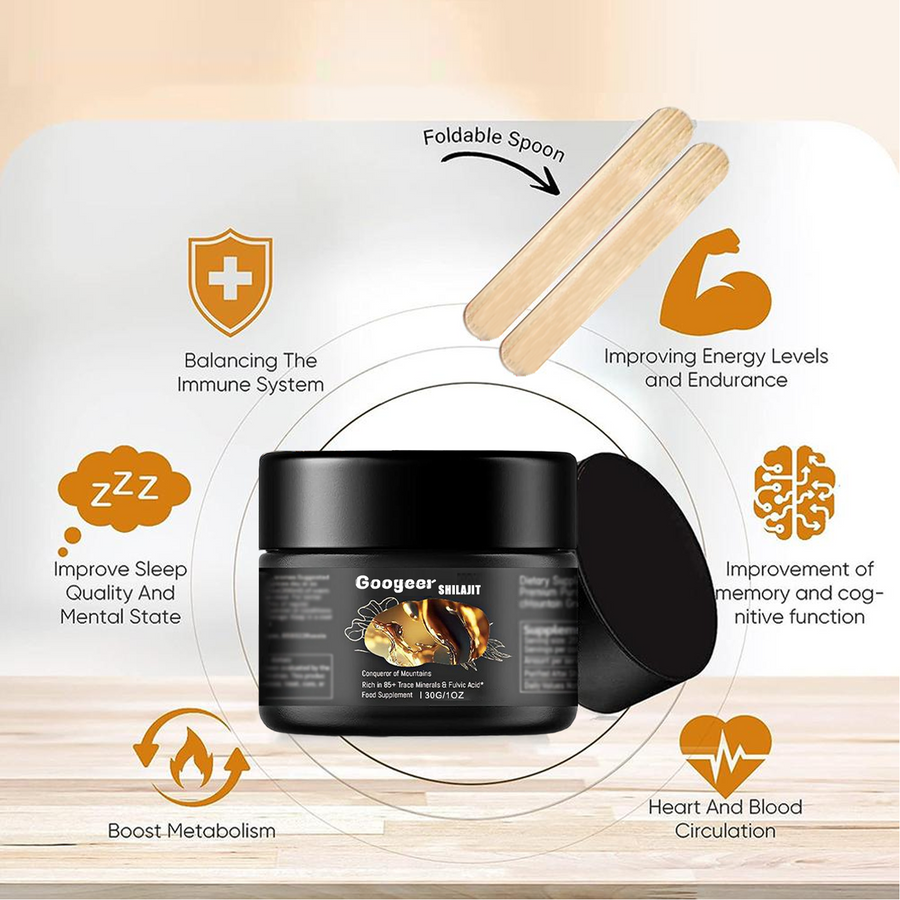 Shilajit Dietary Supplement — Pure Himalayan Energy