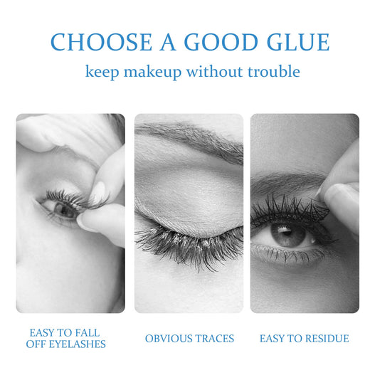 EELHOE Lash Glue - Waterproof Clear Hold All Day