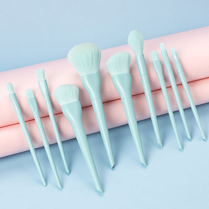 10-Piece Luxury Makeup Brush Set – Flawless Application