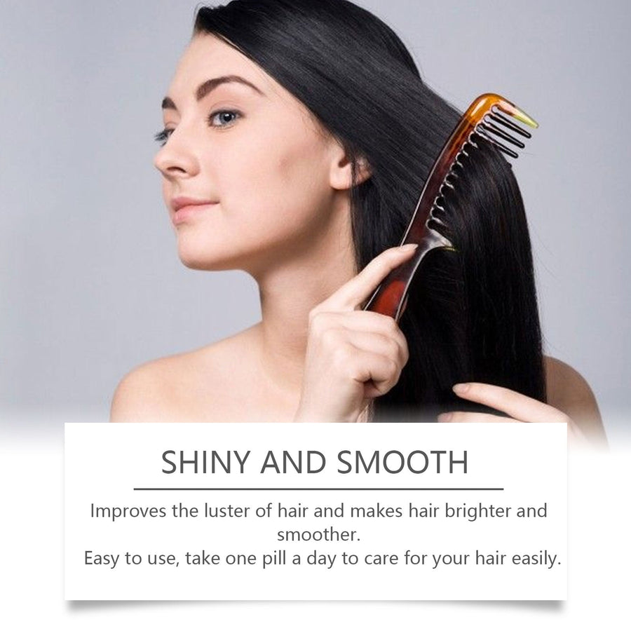 Vitamin Hair Serum Capsules for Smoother, Shinier Hair