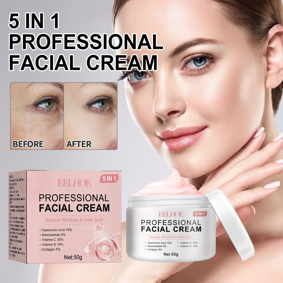 5-in-1 Firming Cream for Wrinkles, Spots & Dull Skin