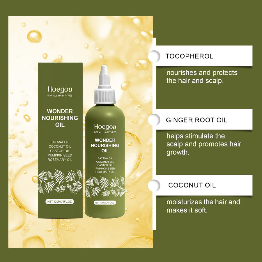 Hair Oil for Dry Hair, Scalp Care, Softness & Shine