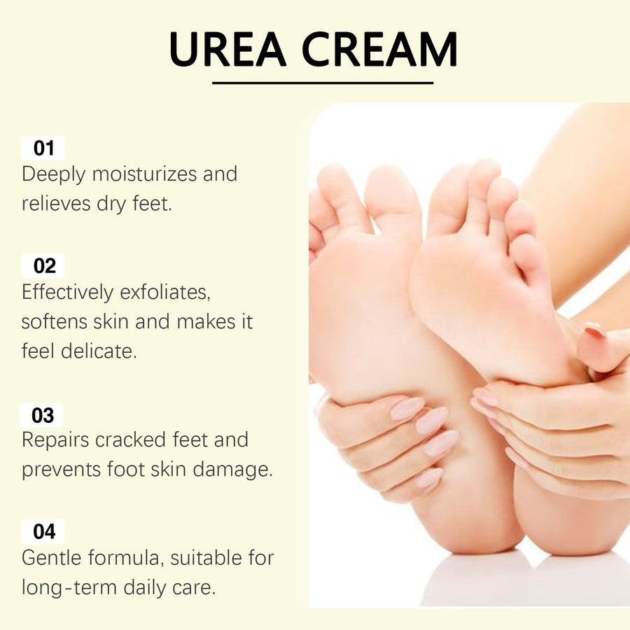 Foot Care Cream for Dry, Cracked Heels & Rough Skin