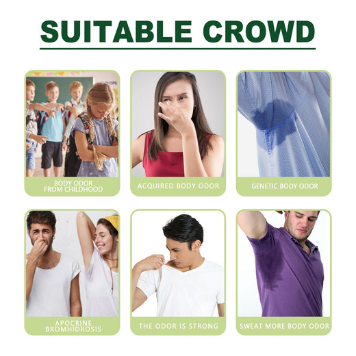 Herbal Body Odor Remove Spray - Long-Lasting Antiperspirant
