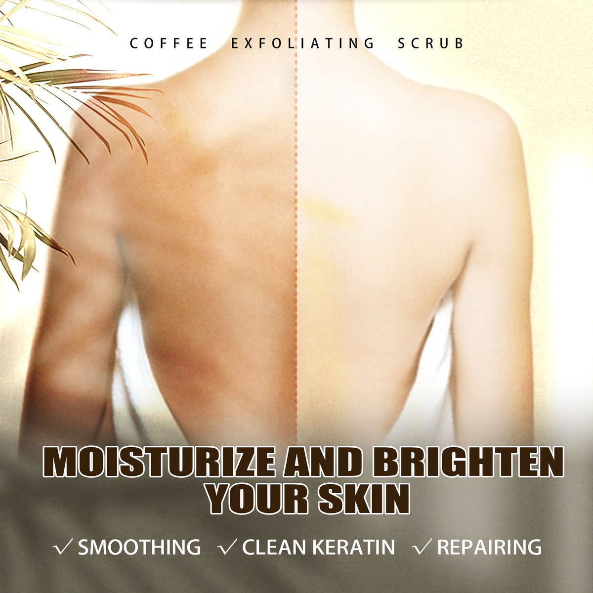 Coffee Body Scrub for Smoother, Softer-Looking Skin