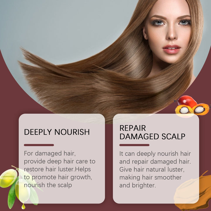 Batana Hair Mask for Deep Nourishment, Repair & Shine