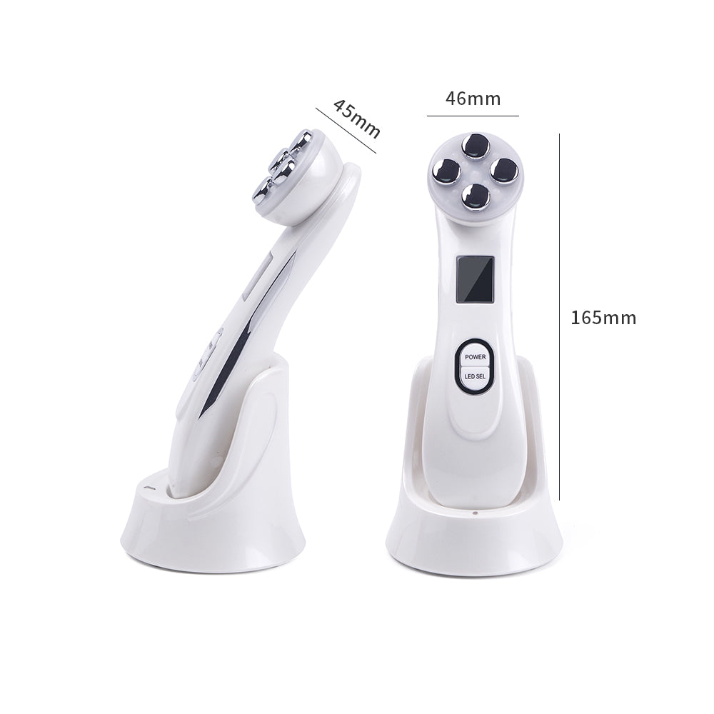 5-Color LED Facial Device for At-Home Skin Rejuvenation
