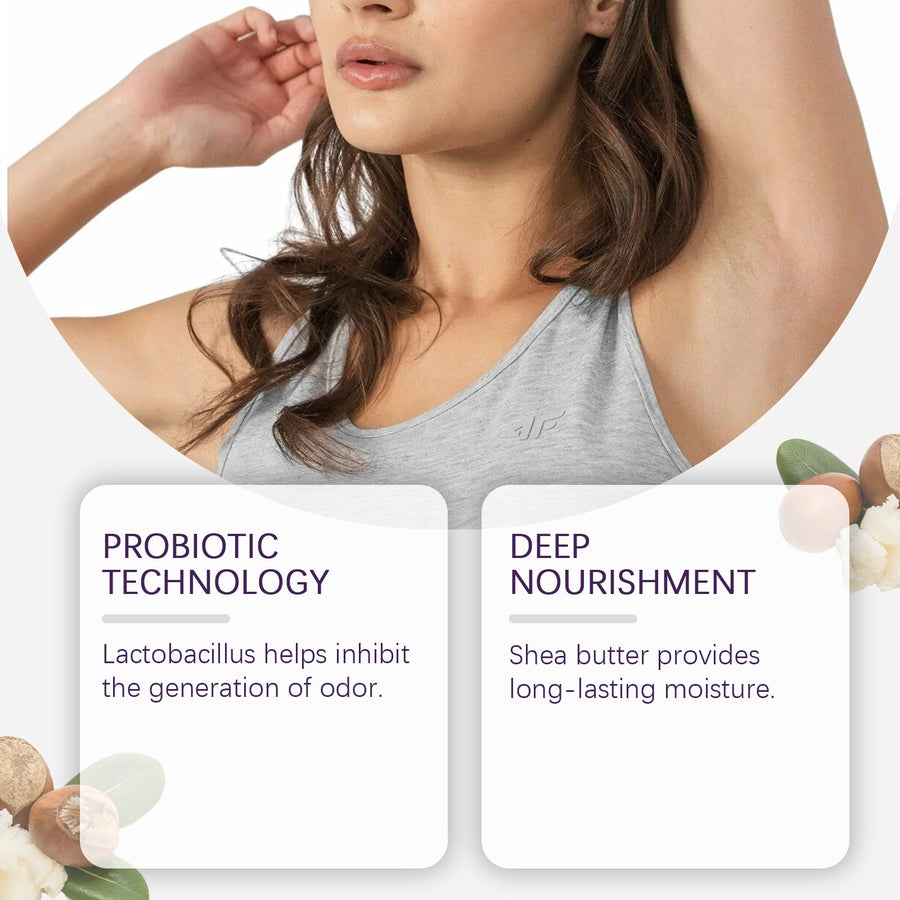 Aluminum-Free Underarm Cream With Probiotics & Shea Butter