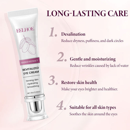 Mango Eye Cream for Fine Lines, Puffiness & Dark Circles