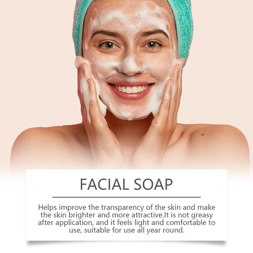 Handmade Cleansing Soap for Brighter, Non-Greasy Skin