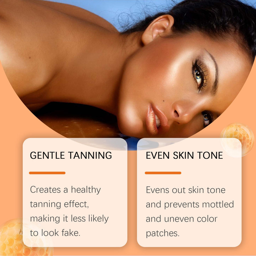Self-Tanning Essence Drops for Streak-Free Natural Glow