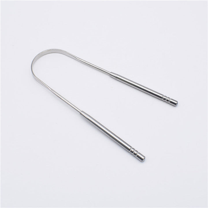 Stainless Steel Tongue Scraper – Remove Bad Breath