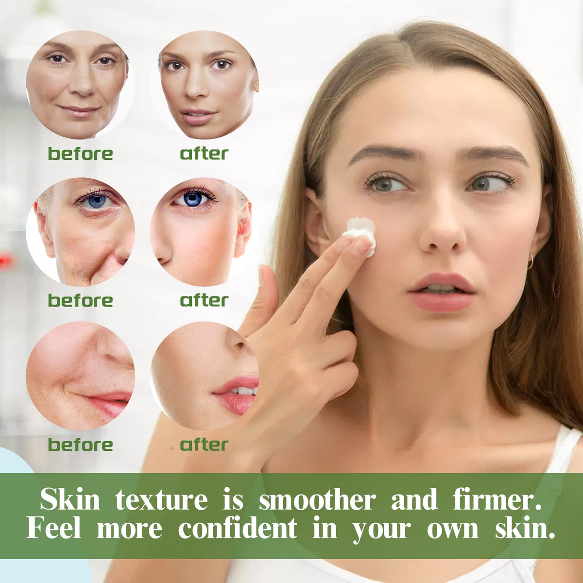 Hyaluronic Acid Firming Cream for Visible Face Lift