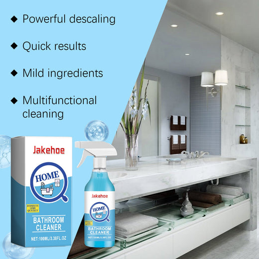 Bathroom Descaler Spray — Dissolves Hard Water Stains