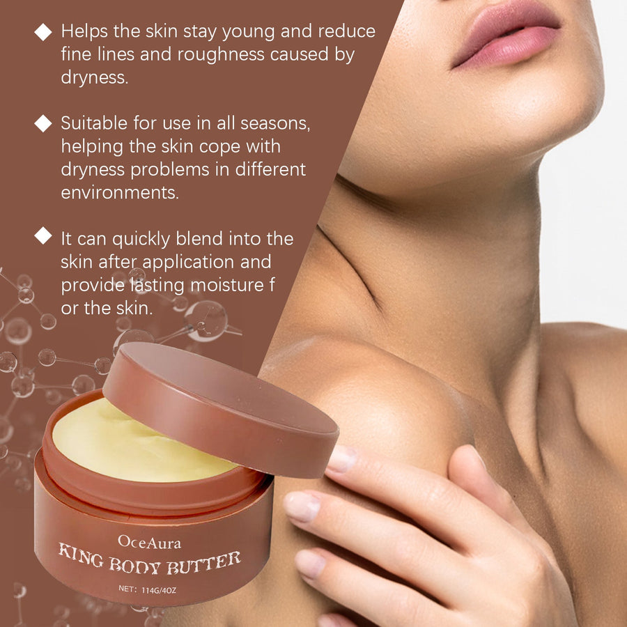 Shea Butter Body Cream for Dry, Aging Skin Relief