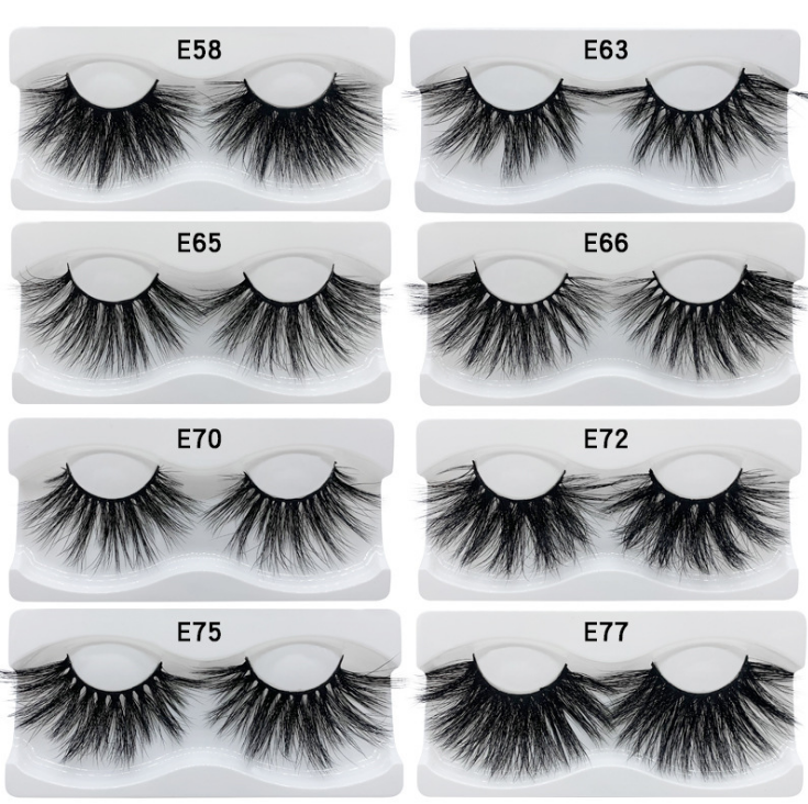 Criss-Cross False Eyelashes for Dramatic Eye Volume