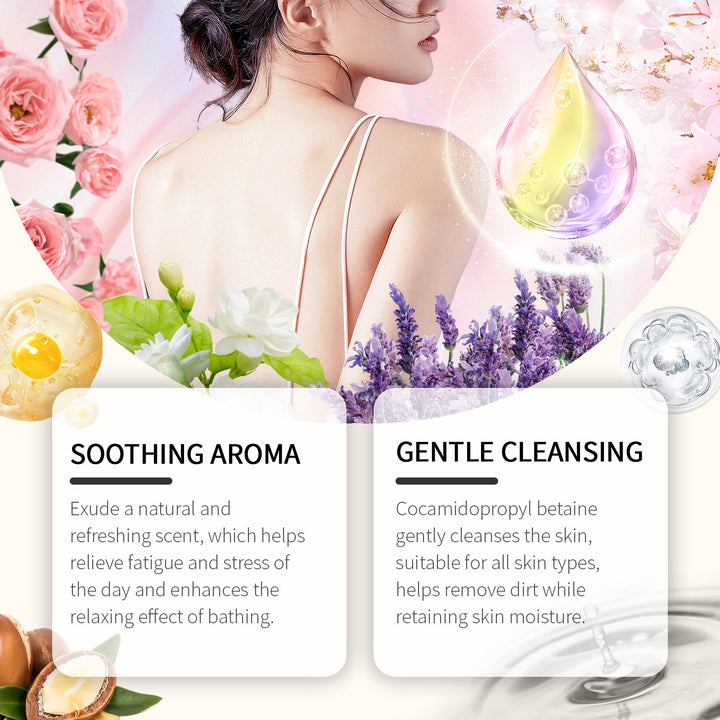 Jasmine Body Wash for Soft, Moisturized Skin Daily