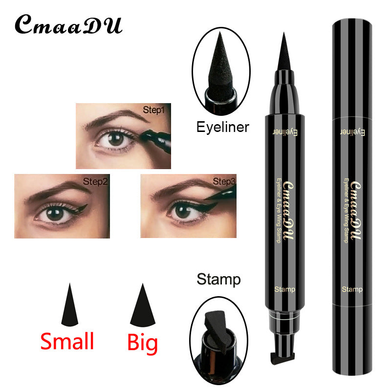 Winged Eyeliner Stamp Pen for Easy, Even Cat-Eye Looks