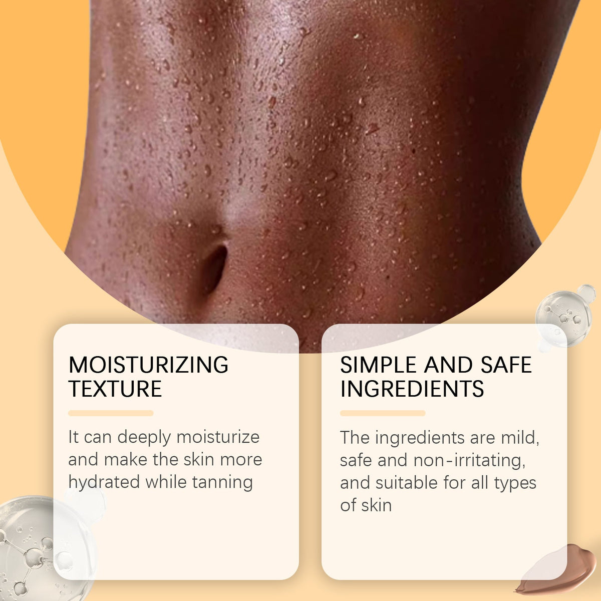 Self-Tanning Cream - Gradual Glow for All Skin Tones