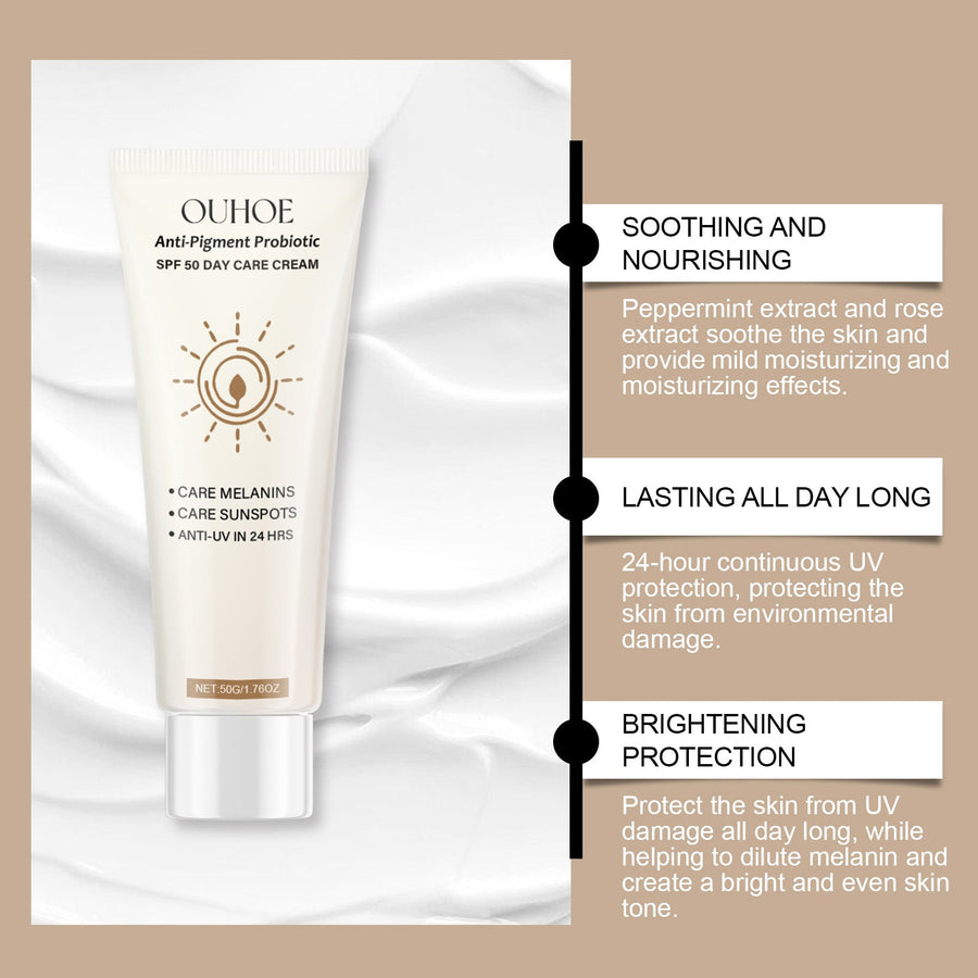 SPF 50 Probiotic Day Cream for Dark Spots & Sun Damage