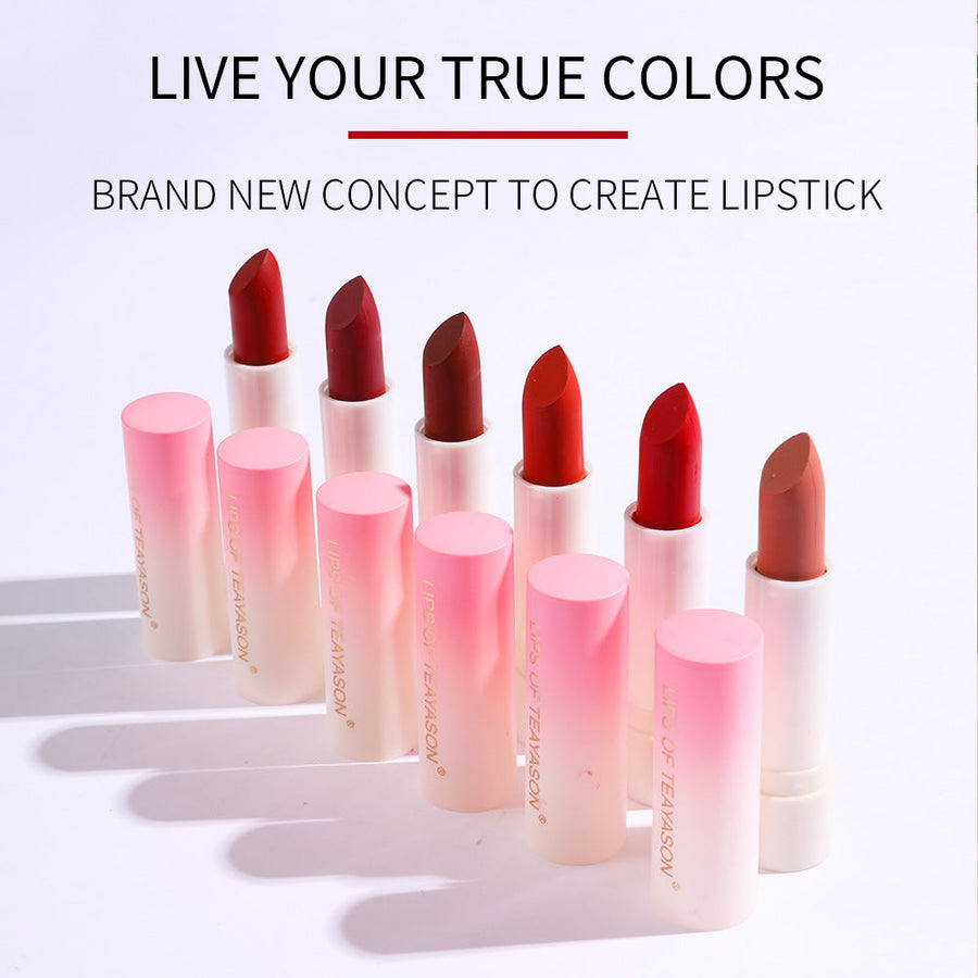 Matte Velvet Lipstick for Waterproof Retro Lip Color