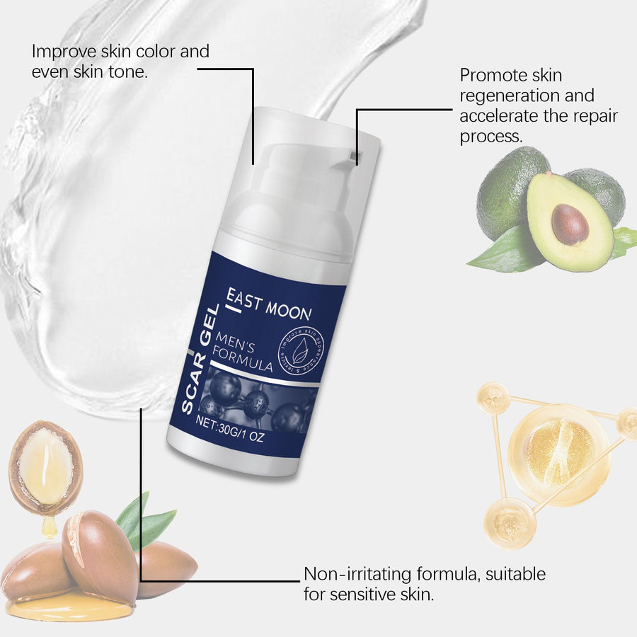 Men's Scar Gel for Smoother, Even-Toned Skin