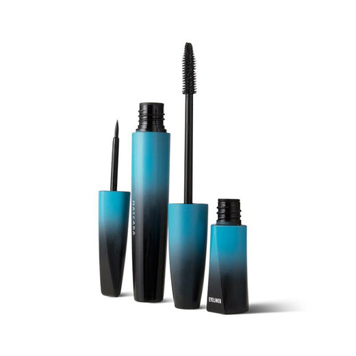 Waterproof Curling Mascara and Matte Eyeliner Set for Eyes