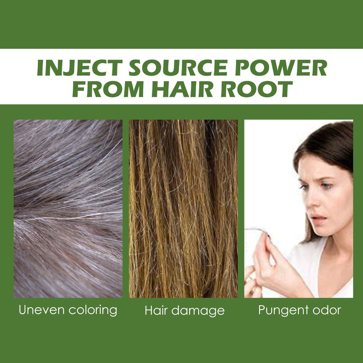 Black Hair Dye Shampoo for Easy, Even Gray Coverage