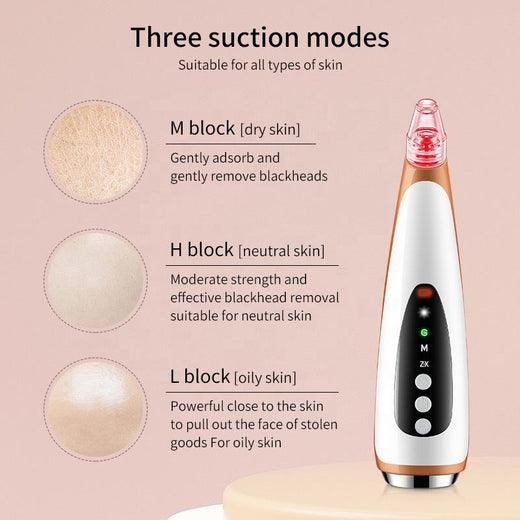 Electric Blackhead Remover With Heated Pore Cleansing
