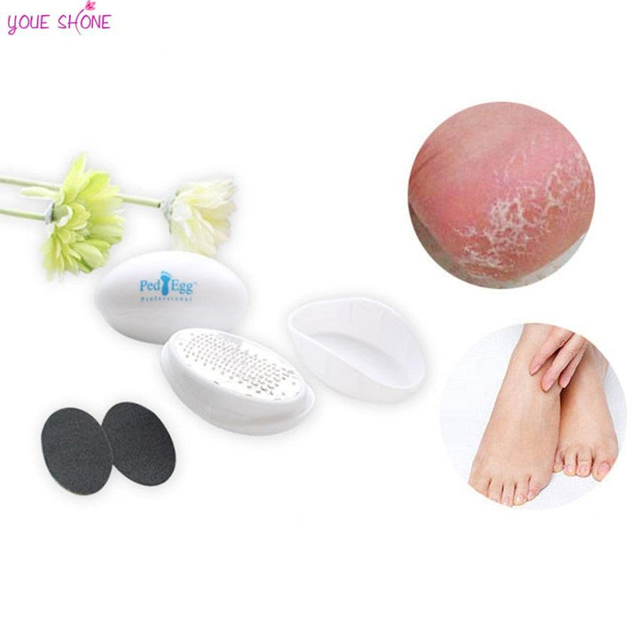 Ped Egg Professional Foot File — Salon-Smooth Feet at Home