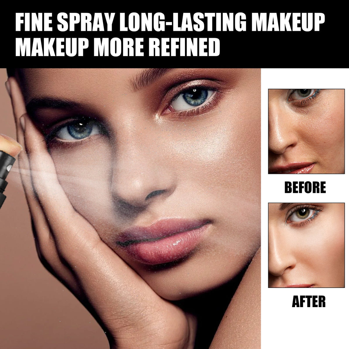 Matte Setting Spray for Refined, Long-Lasting Makeup