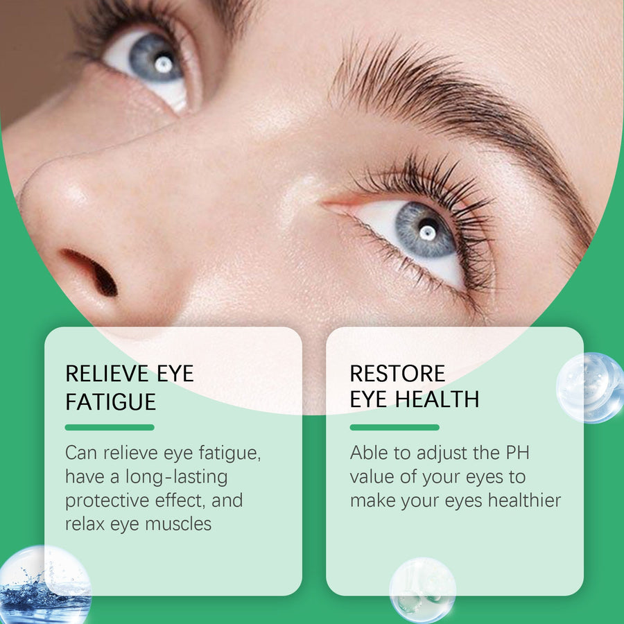 Eye Care Solution Relieves Dryness, Soothes Moisture And Kee