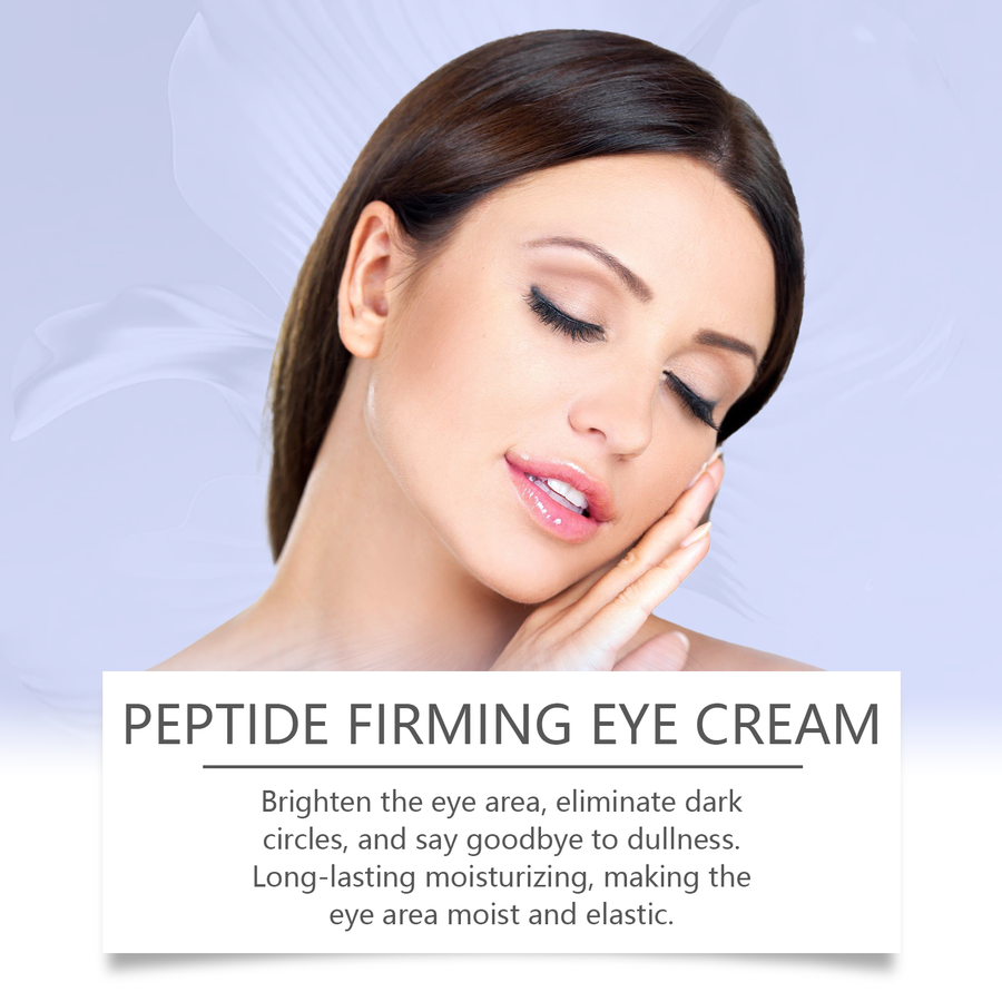 Peptide Firming Eye Cream for Brighter, Smoother Eyes