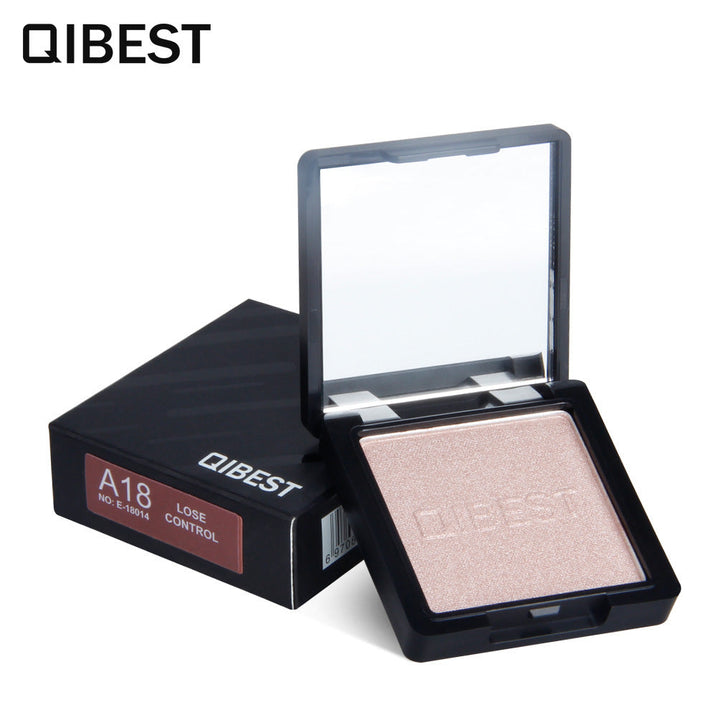 Monochrome Single Eyeshadow Palette With Mirror Compact