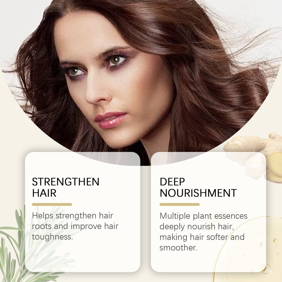 Rosemary Ginger Hair Spray for Stronger-Looking Hair