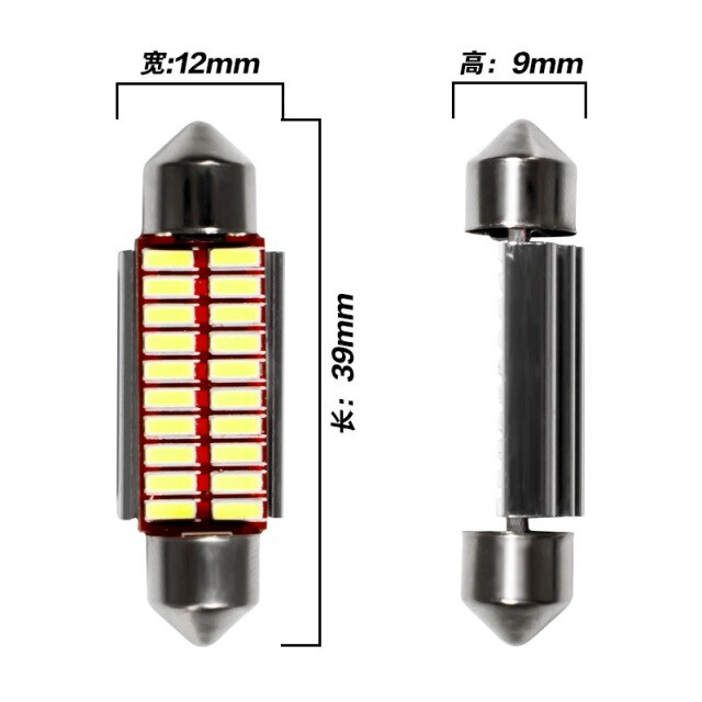LED Festoon Bulb — Super Bright Error-Free Car Interior Light