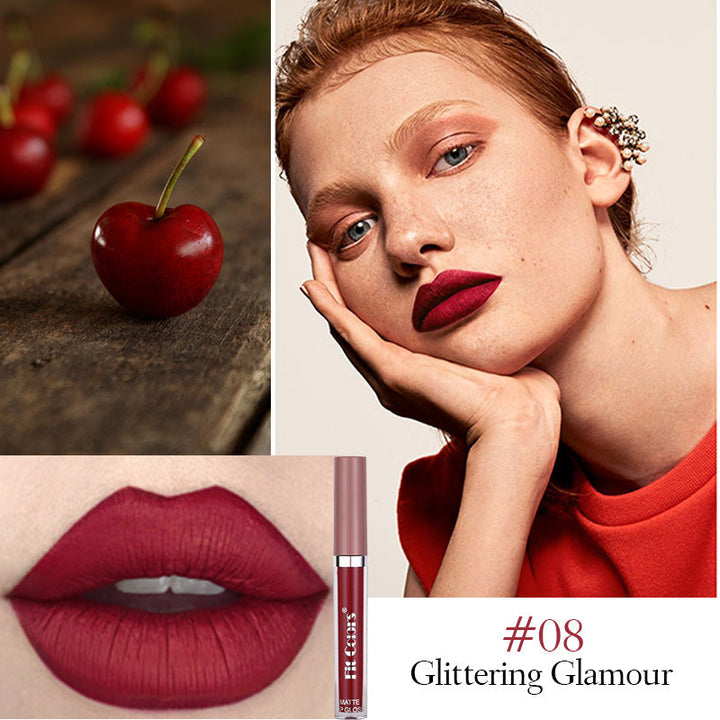 Matte Liquid Lipstick | Velvety Color, 8 Shades