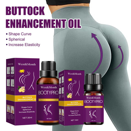 Buttock Enhancement Massage Oil for Firmer, Lifted Curves