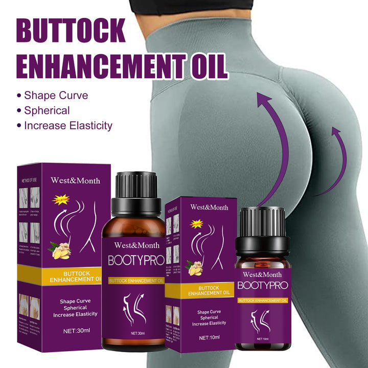 Buttock Warming Body Massage Oil