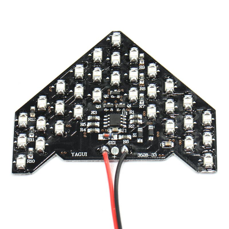 Sequential LED Mirror Turn Signals — Flowing Amber Arrow