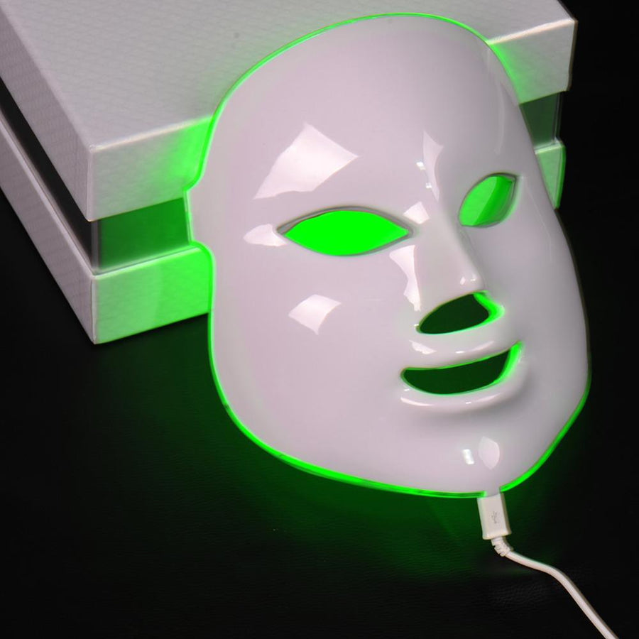 7-Color LED Facial Mask for At-Home Skin Rejuvenation