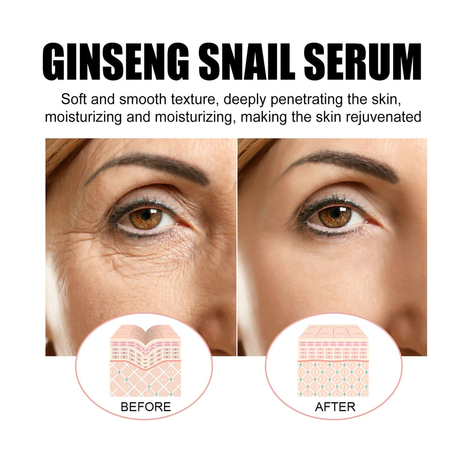 Ginseng Snail Serum for Brighter, Smoother-Looking Skin