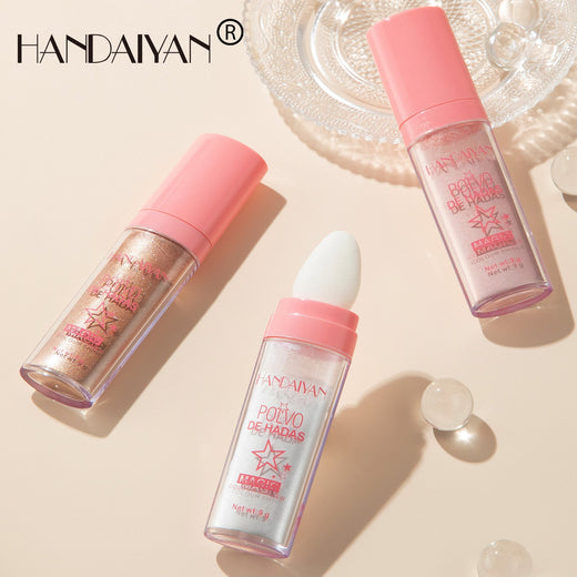 Portable Body Highlighter Powder for Luminous Shine