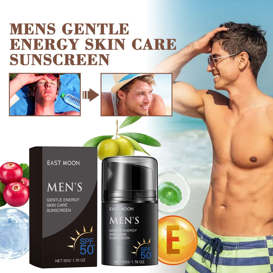 Men's SPF 50 Sunscreen - Lightweight Daily UV Protection