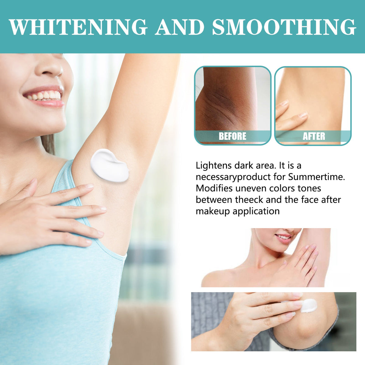 Underarm Brightening Cream – Visible Results in 3 Days