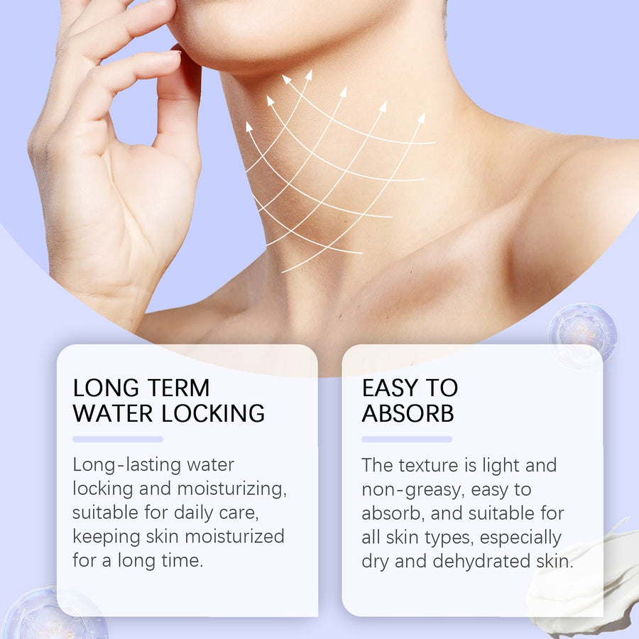 Neck Firming Cream with Hyaluronic Acid & Cupuaçu Butter