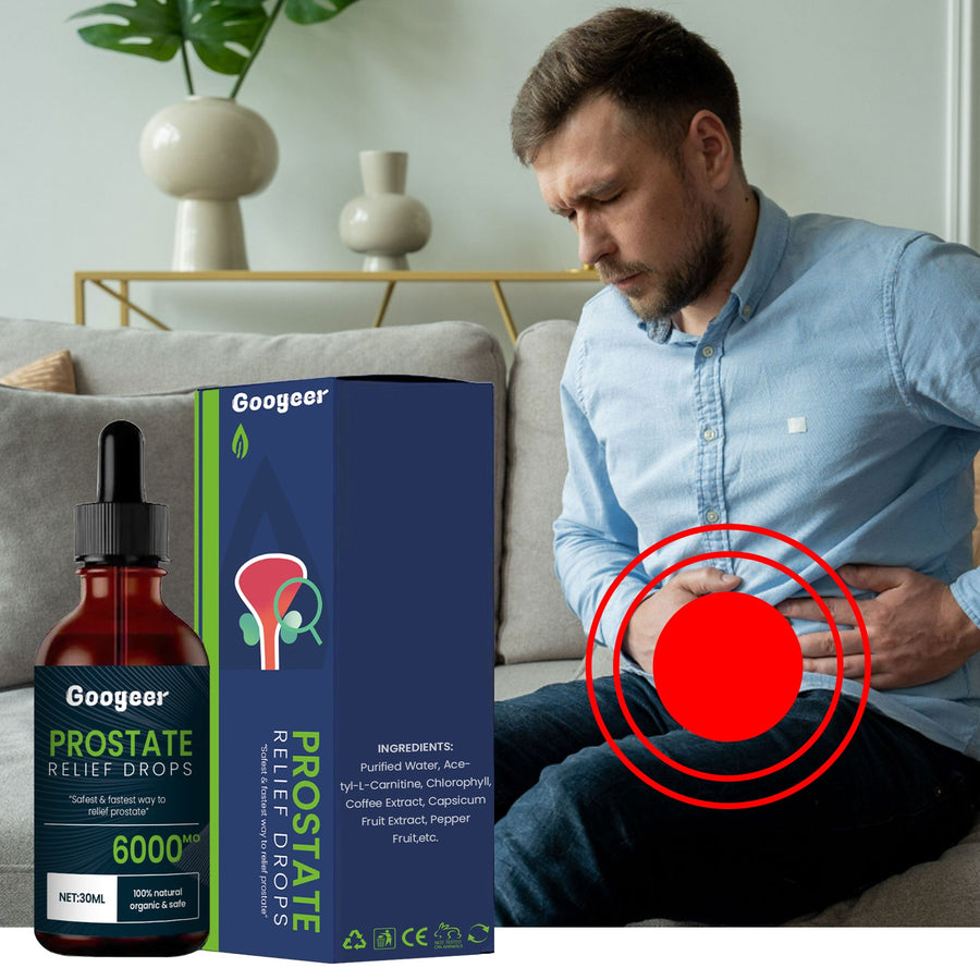 Prostate Relief Drops — 6000mg Natural Prostate Health Support